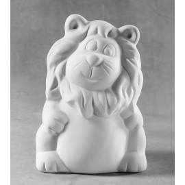 Ceramic Bisque Cute Lion Bank Ceramic Bisque Cute Lion Bank